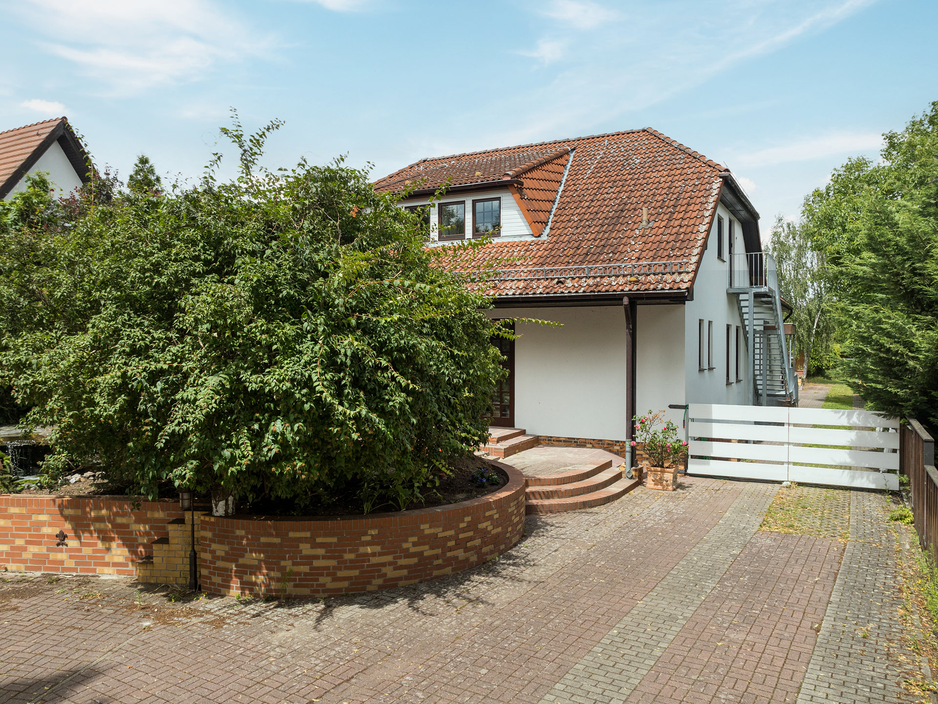 Finkengalerie – Buitenaanzicht van het huis